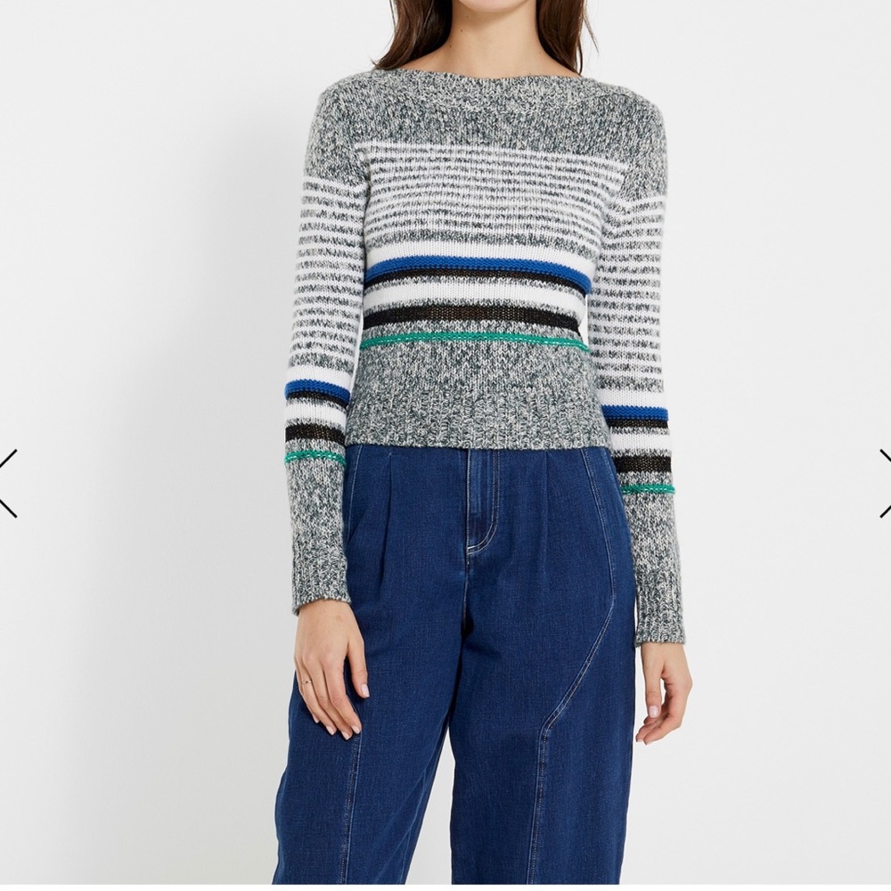 See by Chloe
Striped Jumper Green Knit Sweater‎ XS